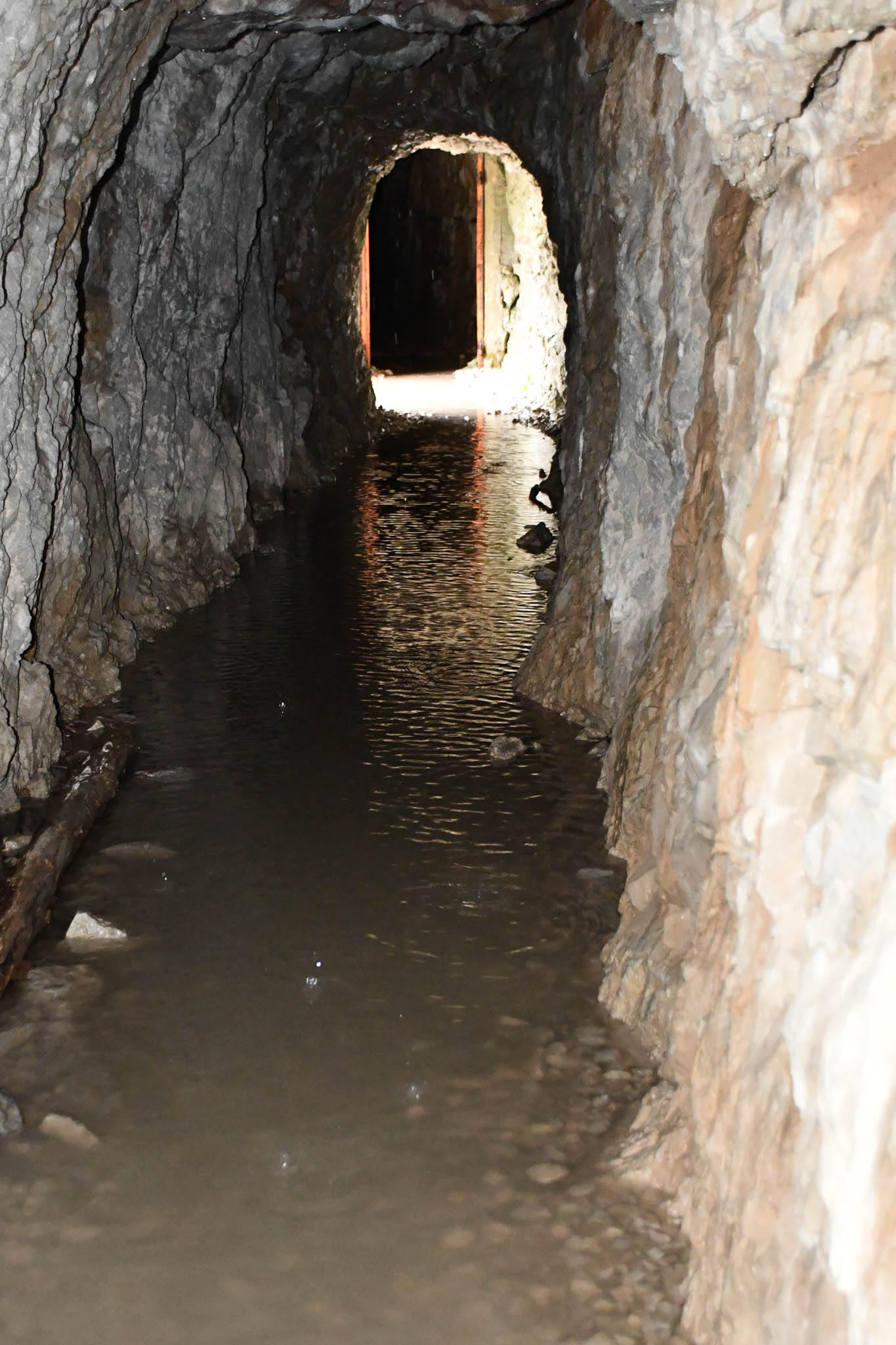 Born Tunnel midway portal passage flooded